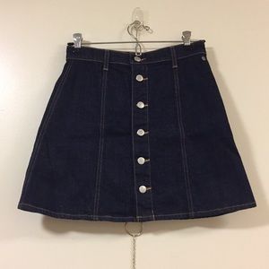 NWOT alexa chung for AG denim skirt